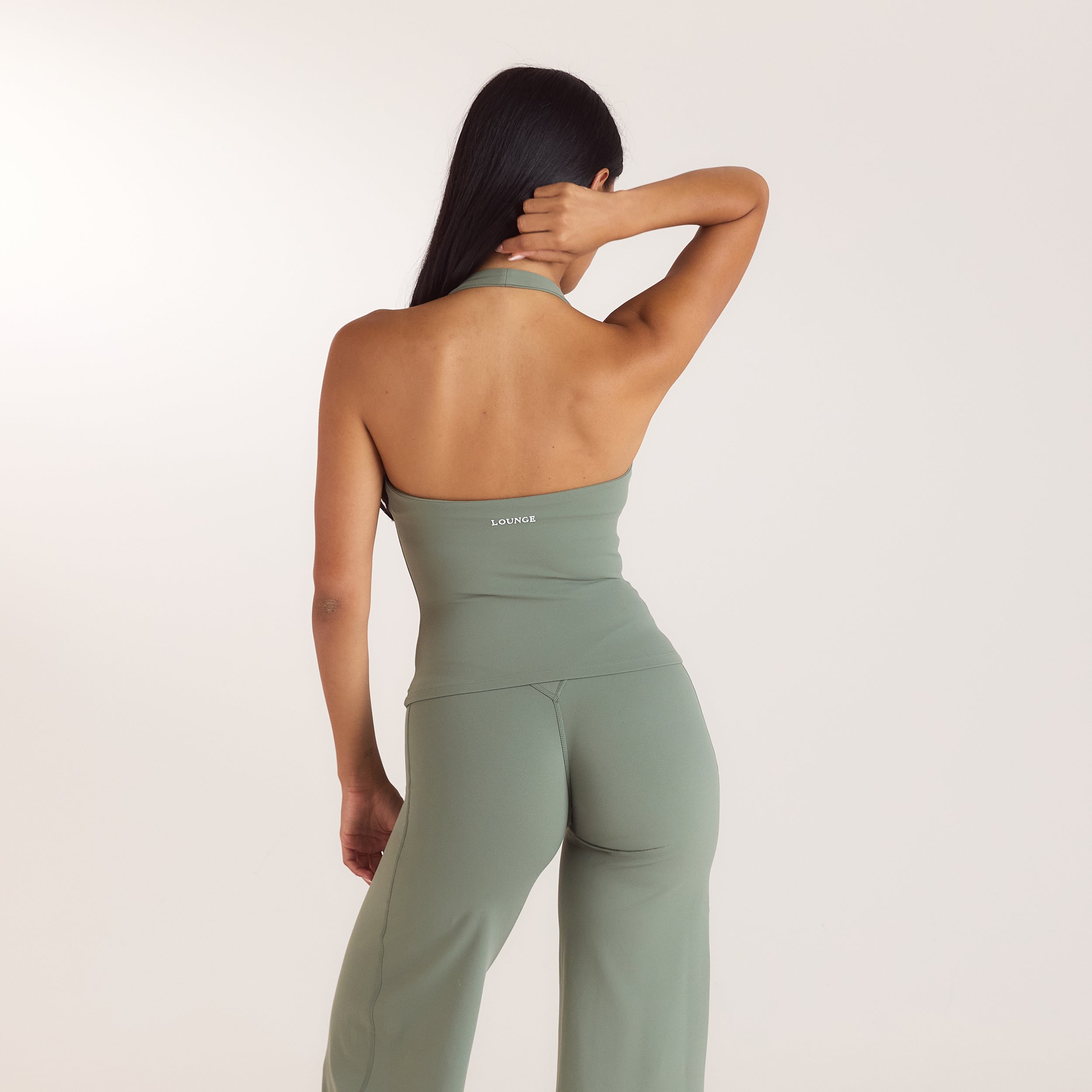 ContourSoft™ Leggings med rakt ben | ContourSoft™ Leggings med rakt ben - Salviagrön