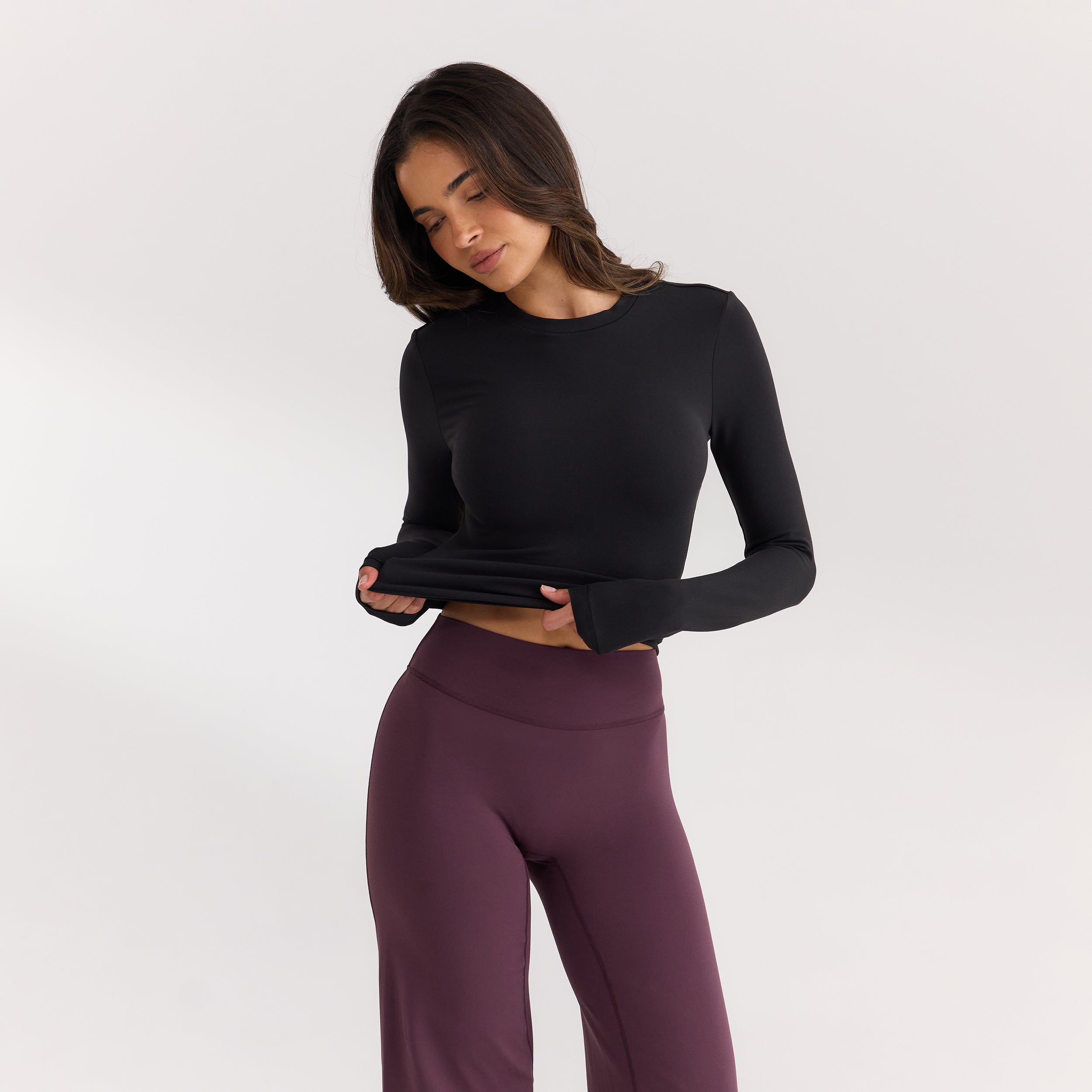 ContourSoft™ Long-Sleeve Top | ContourSoft™ Long-Sleeve Top - Svart