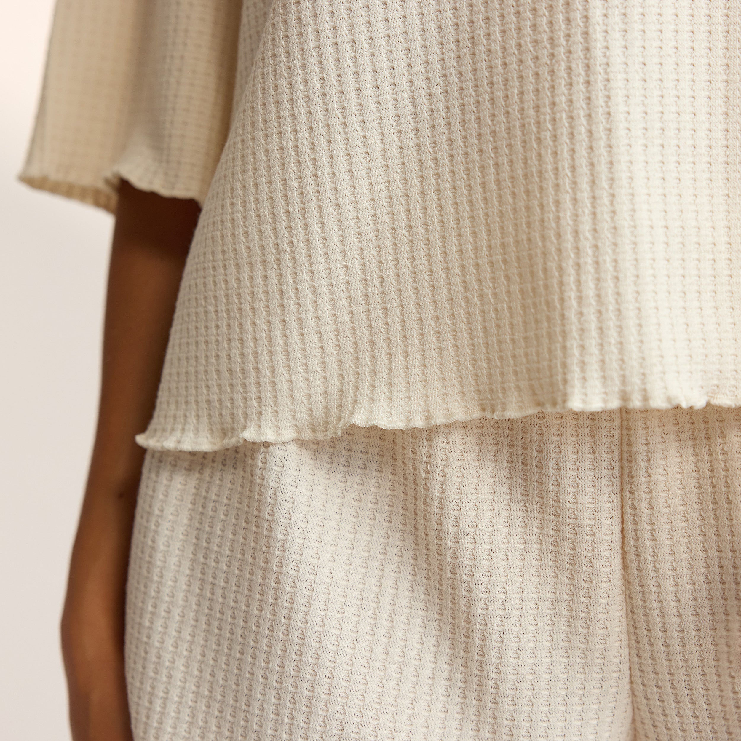 Soft Waffle Pyjamabyxor | Leidy, XS