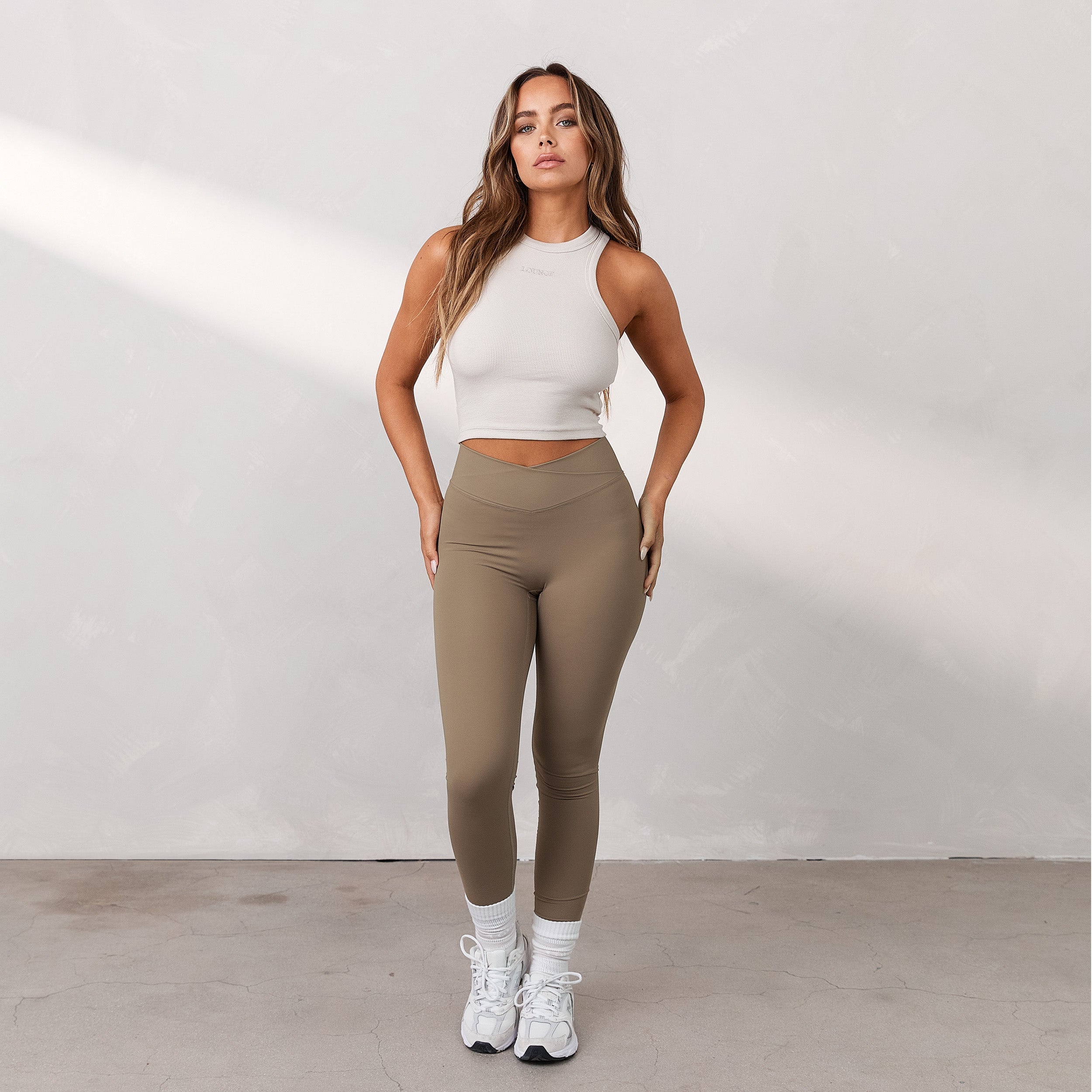 Silhouette Leggings med Korsning | Adison, S