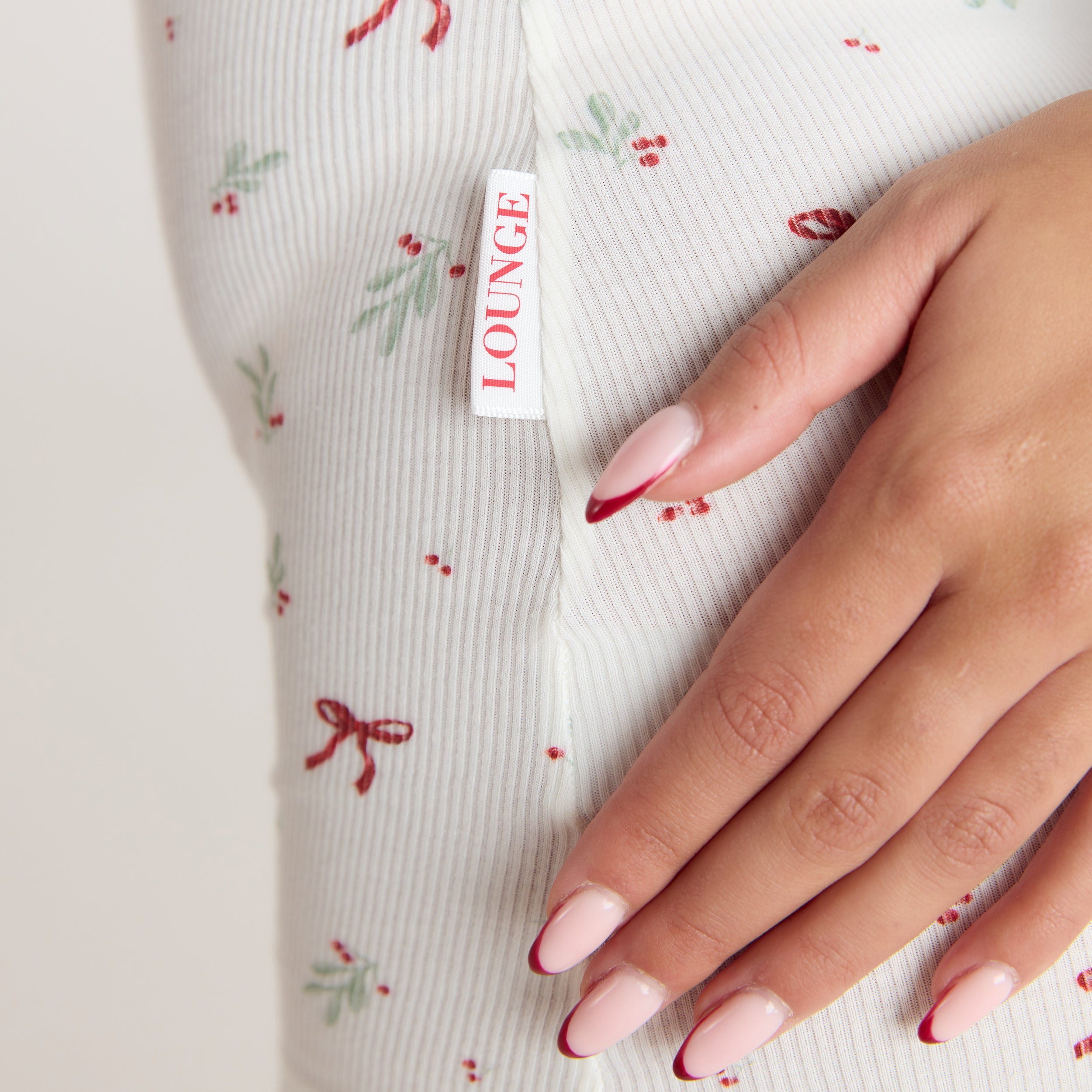 Mistletoe Ribbed Romper | Mistletoe Ribbed Romper - Rosettryck