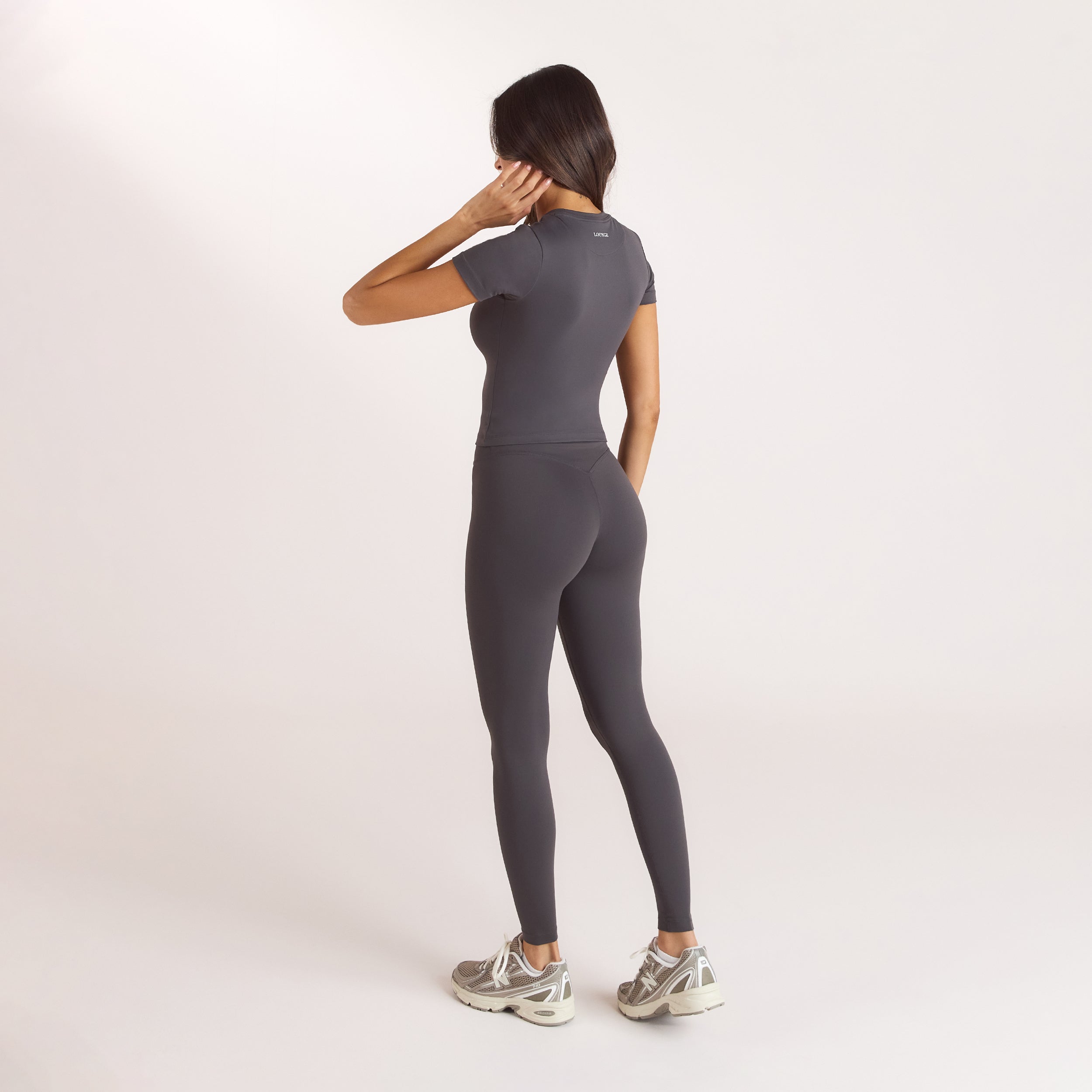 Classic Leggings | Classic Leggings - Askgrå