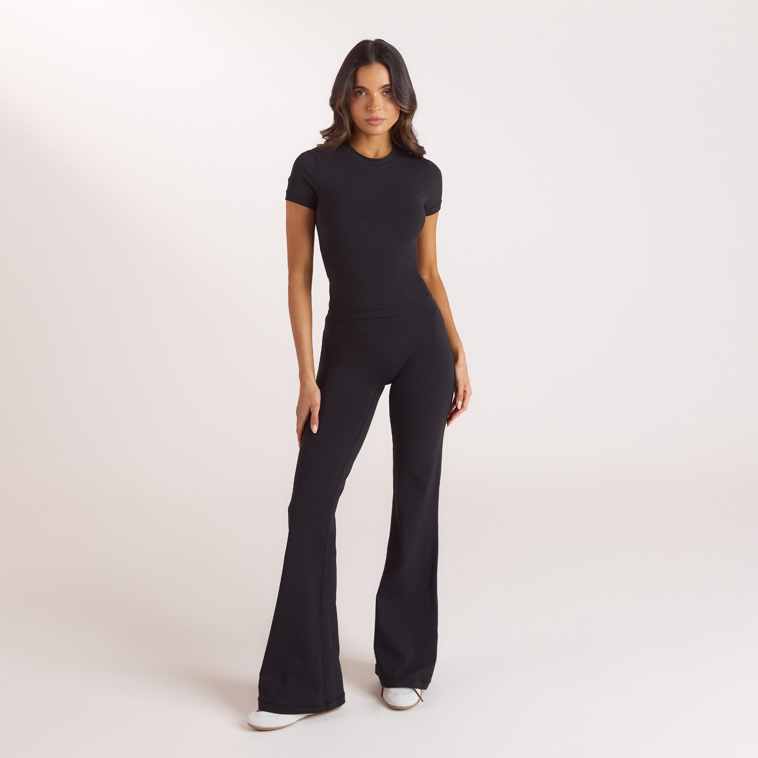 ContourSoft utsvängda Leggings | ContourSoft utsvängda Leggings - Svart