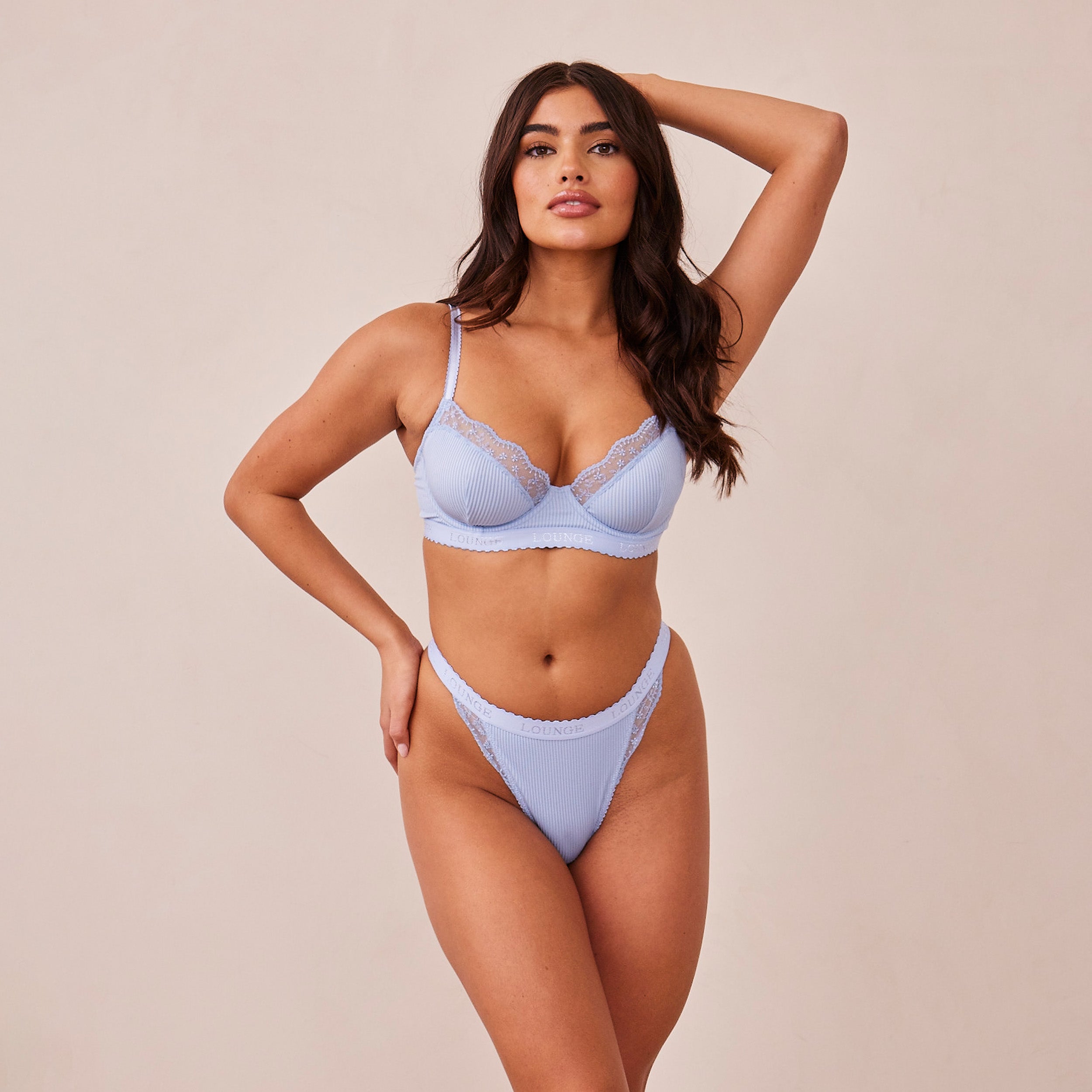 Ribbed Balcony BH | Dakota, 70DD/S (Stringtrosor)