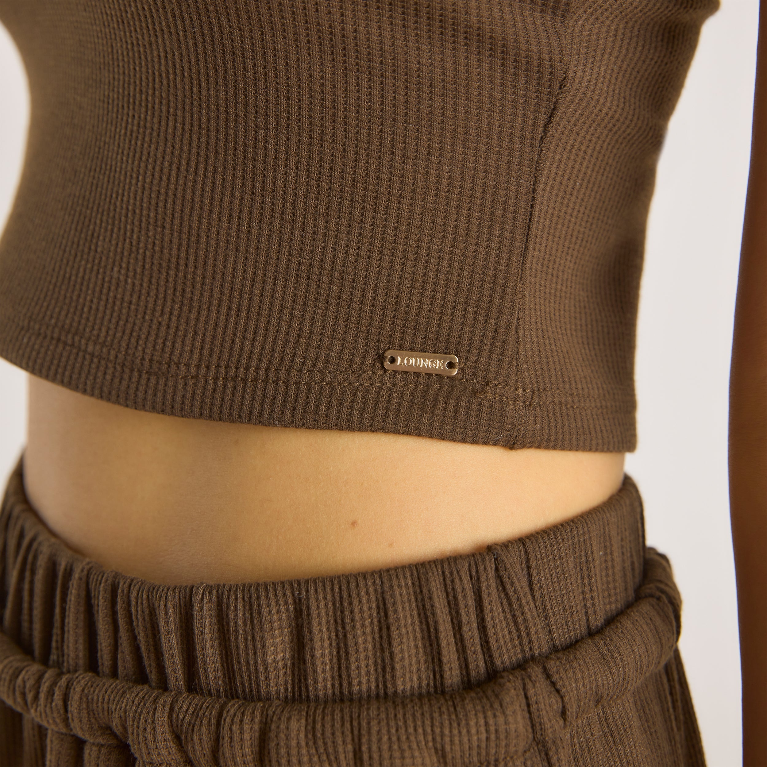 Waffle Baby Tee  | Waffle Baby Tee - Choklad