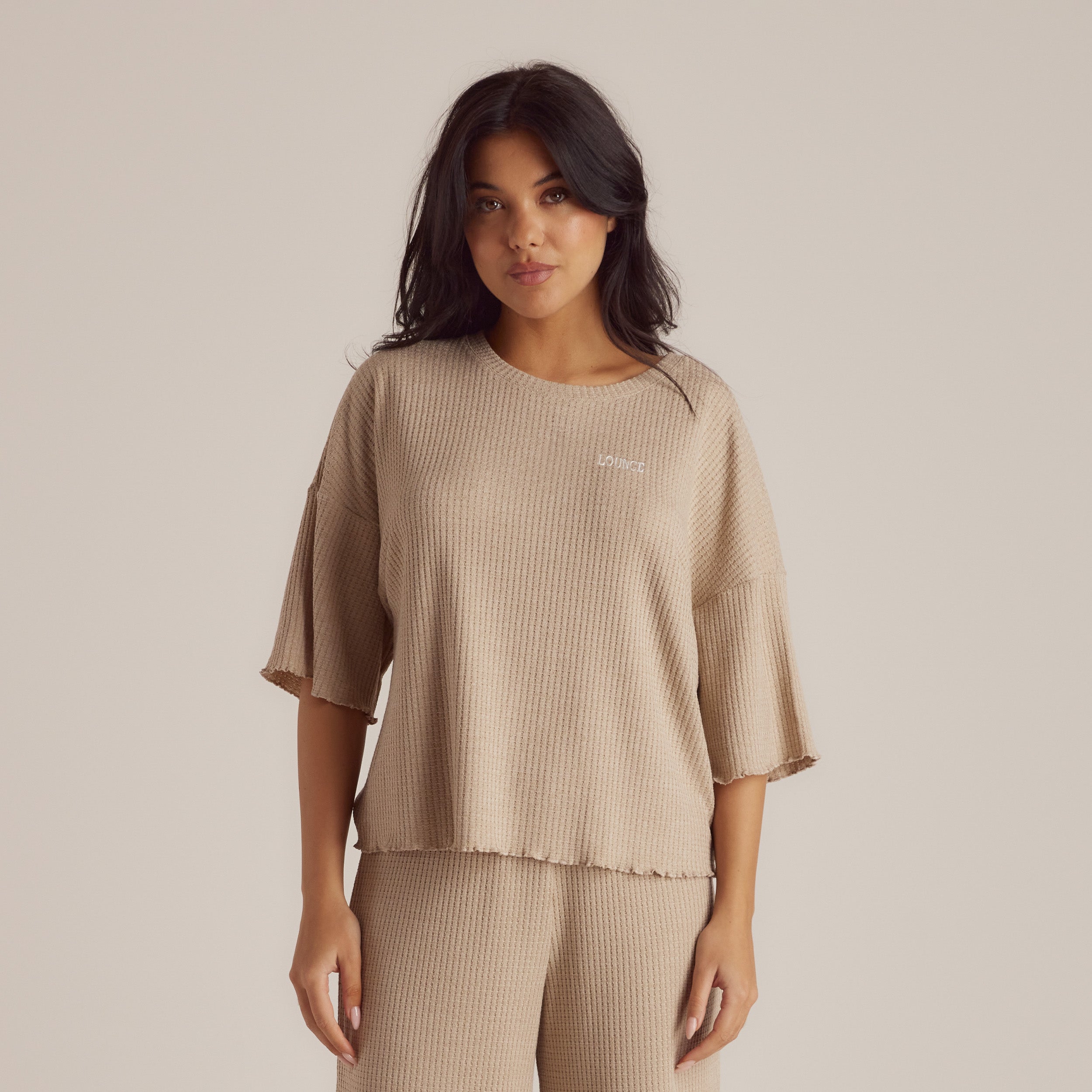 Soft Waffle Pyjamatopp | Imaani, S