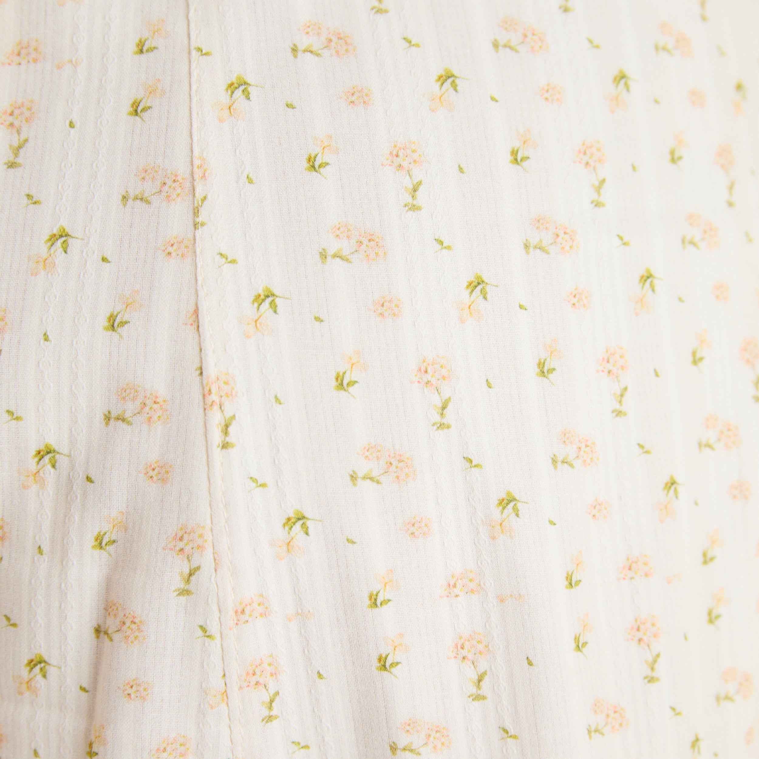 Maxi-jurk met Korsetrug | Maxi-jurk met Korsetrug - Blommig Persika