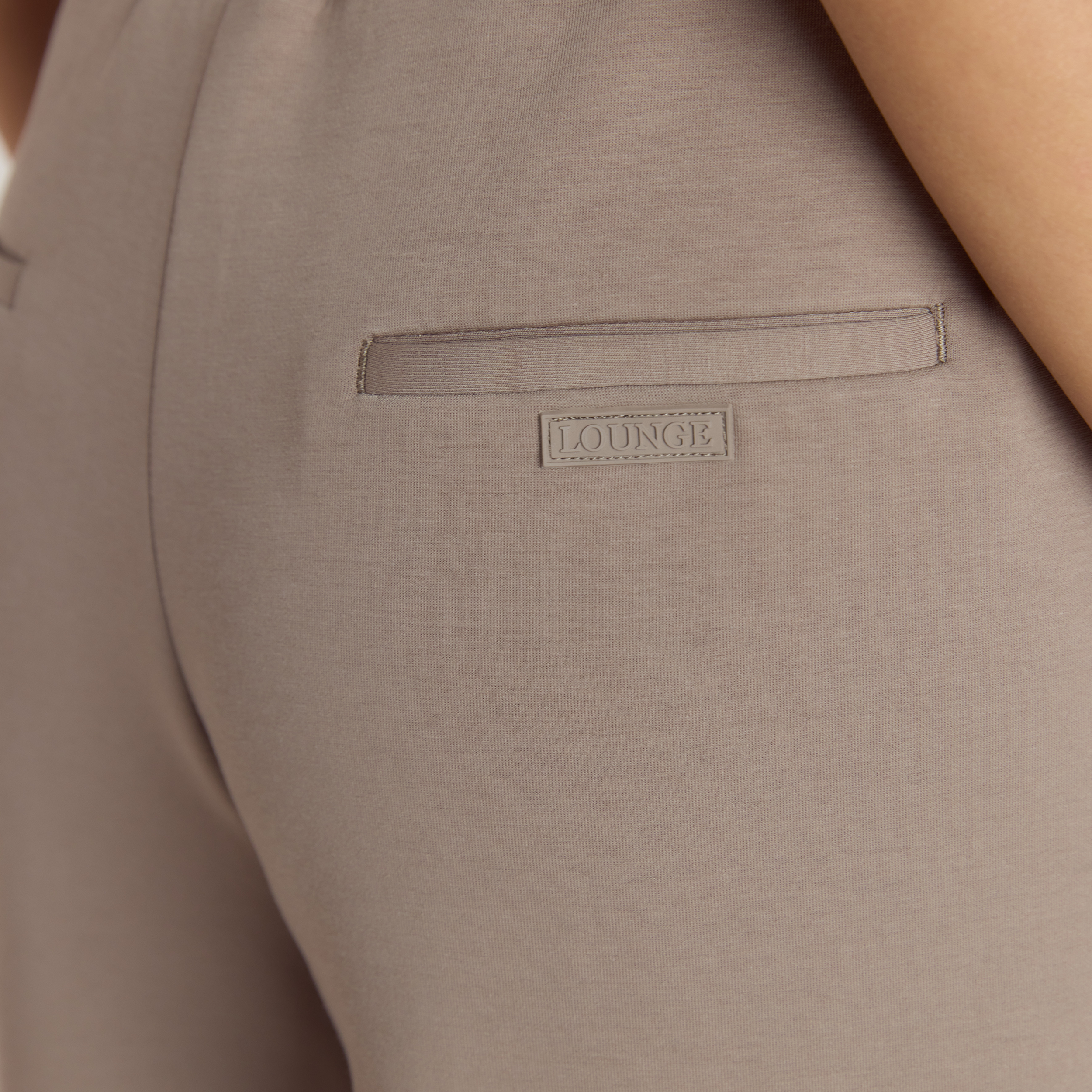 Joggingbyxor i neopren | Joggingbyxor i neopren - Mullvadsgrå