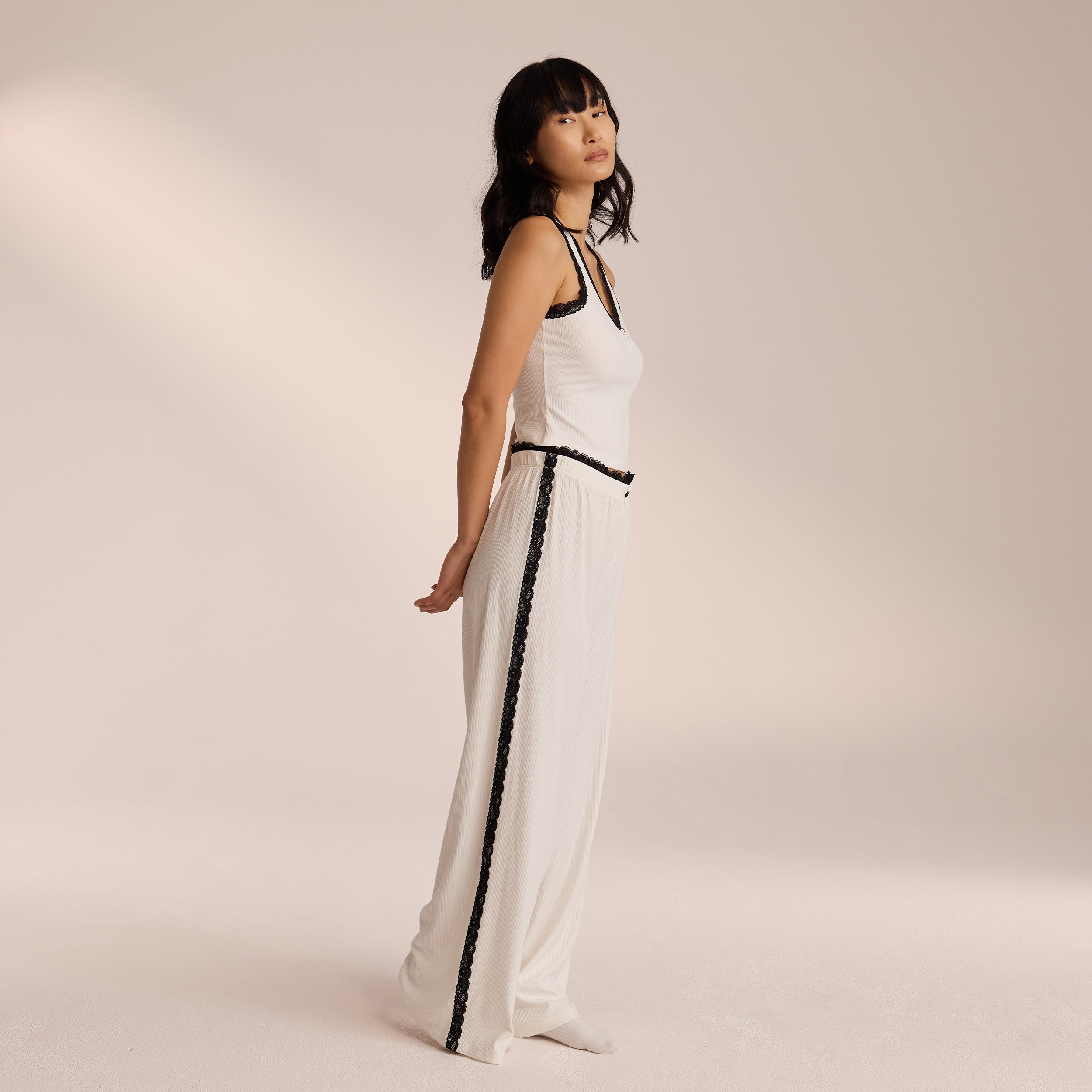 Spets Pyjamabyxor | Miki, S