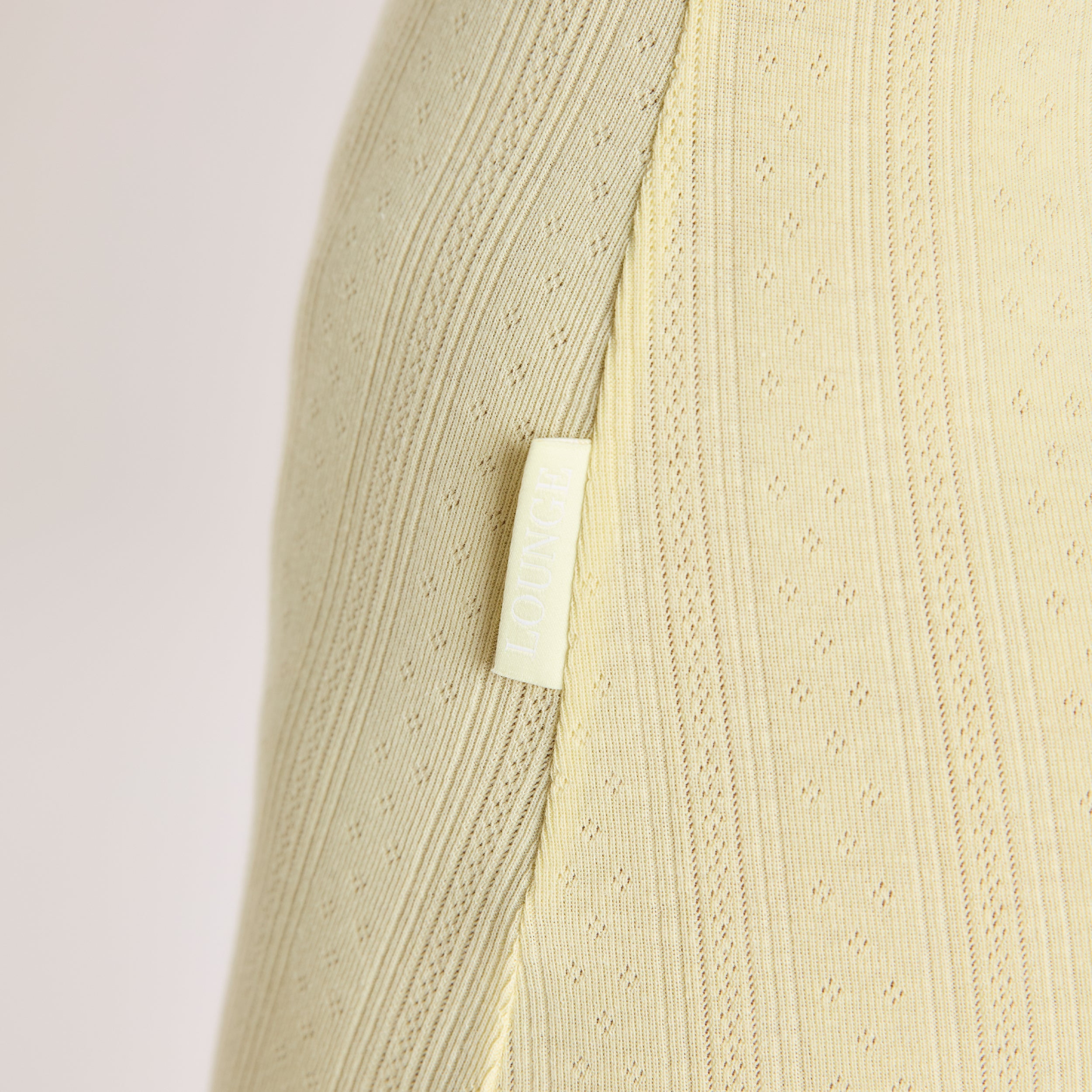 Pointelle Romper | Pointelle Romper - Smörblommig Gul