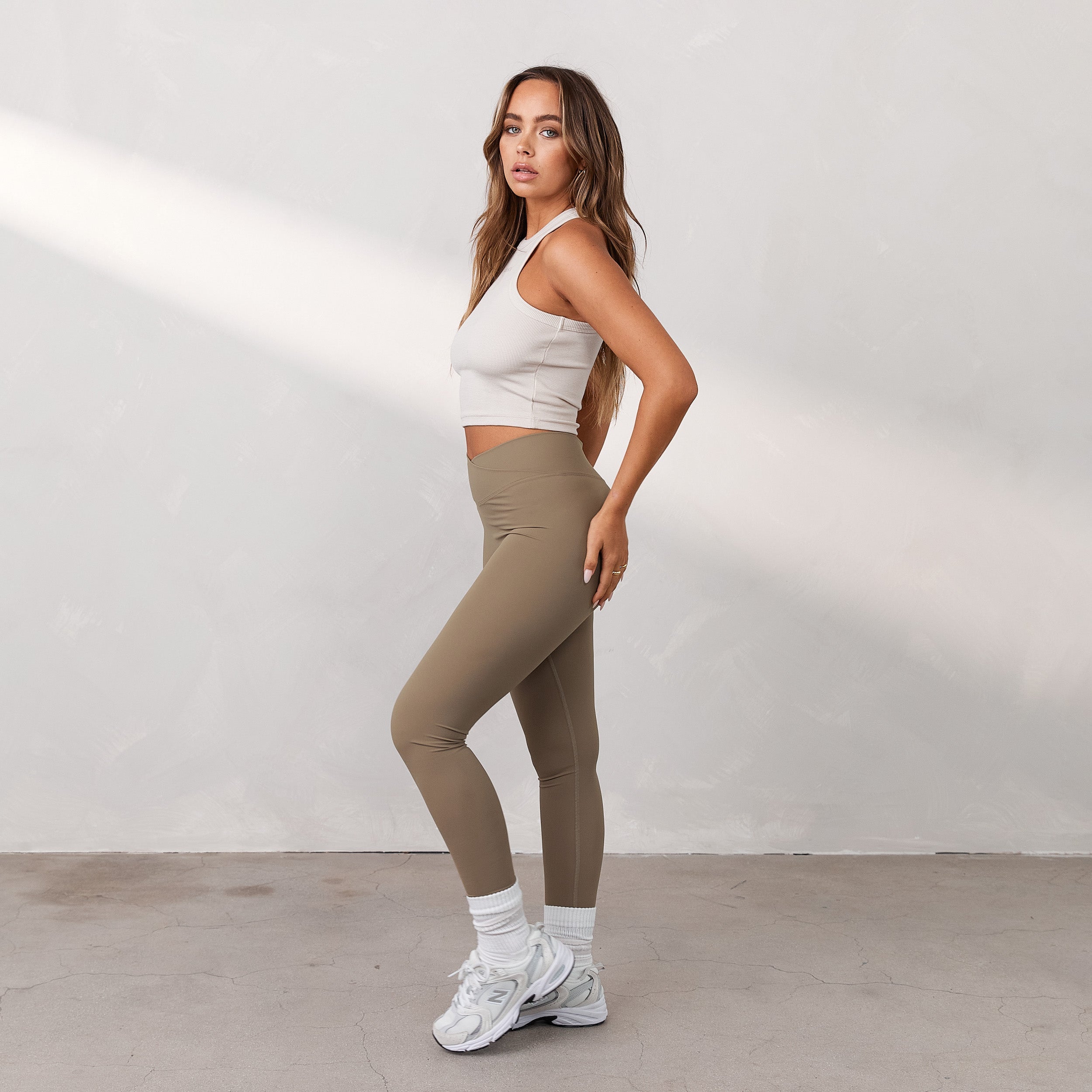 Silhouette Leggings med Korsning | Adison, S