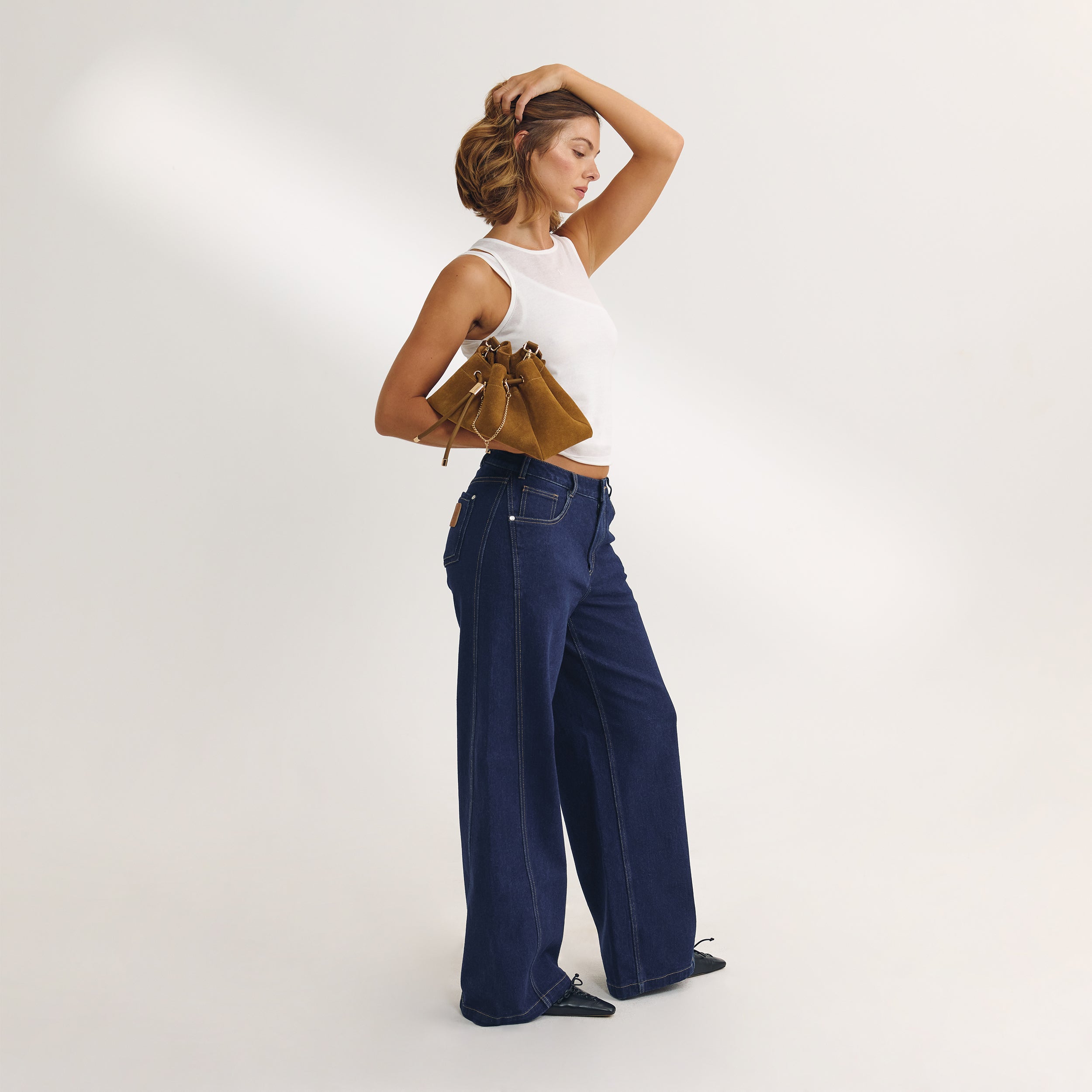 Layered Linne | Layered Linne - Vit