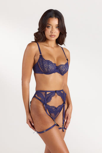 Cassandra Intimates BH (set) - Marinblå alternate