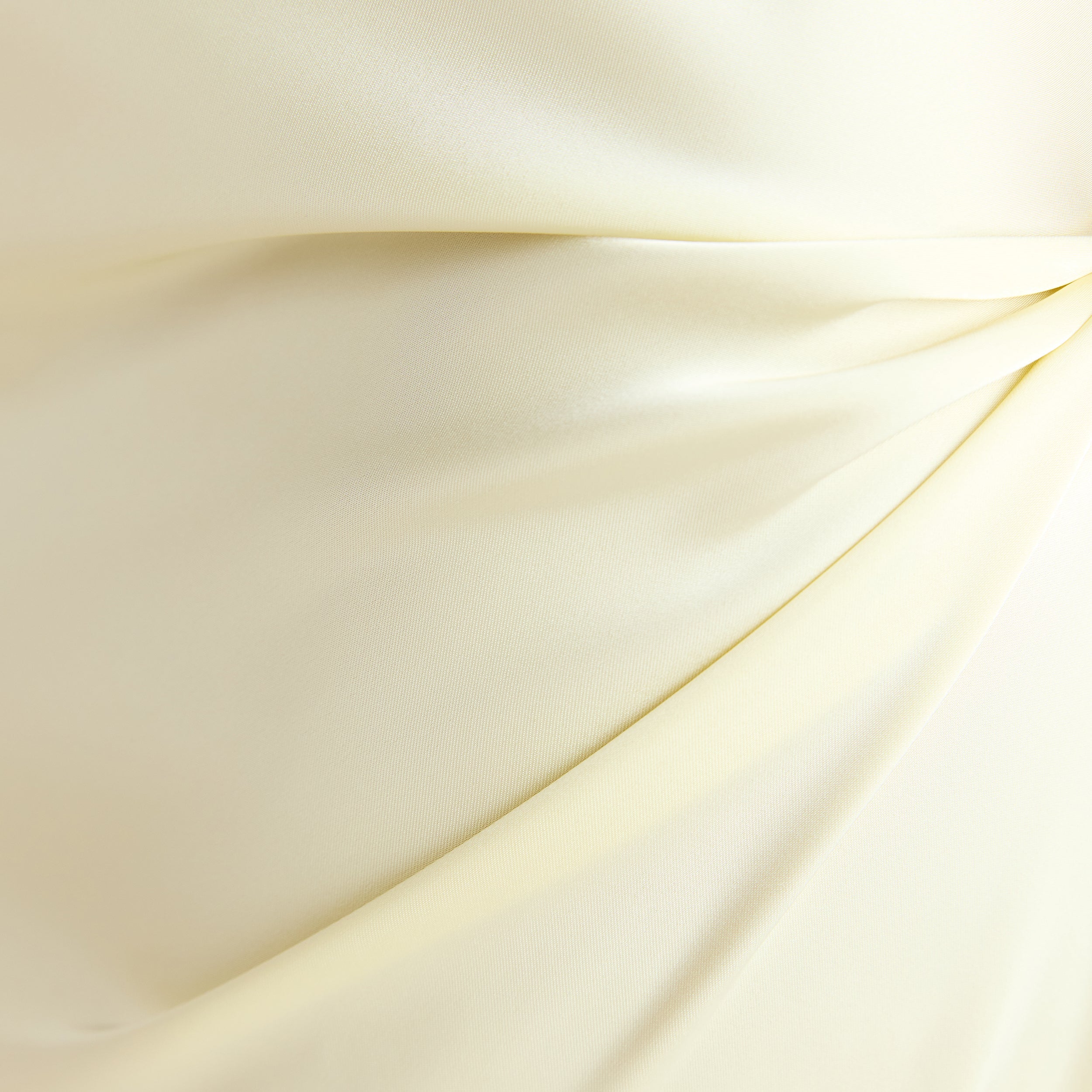 Satin Fitted Maxikjol | Satin Fitted Maxikjol - Citrongul