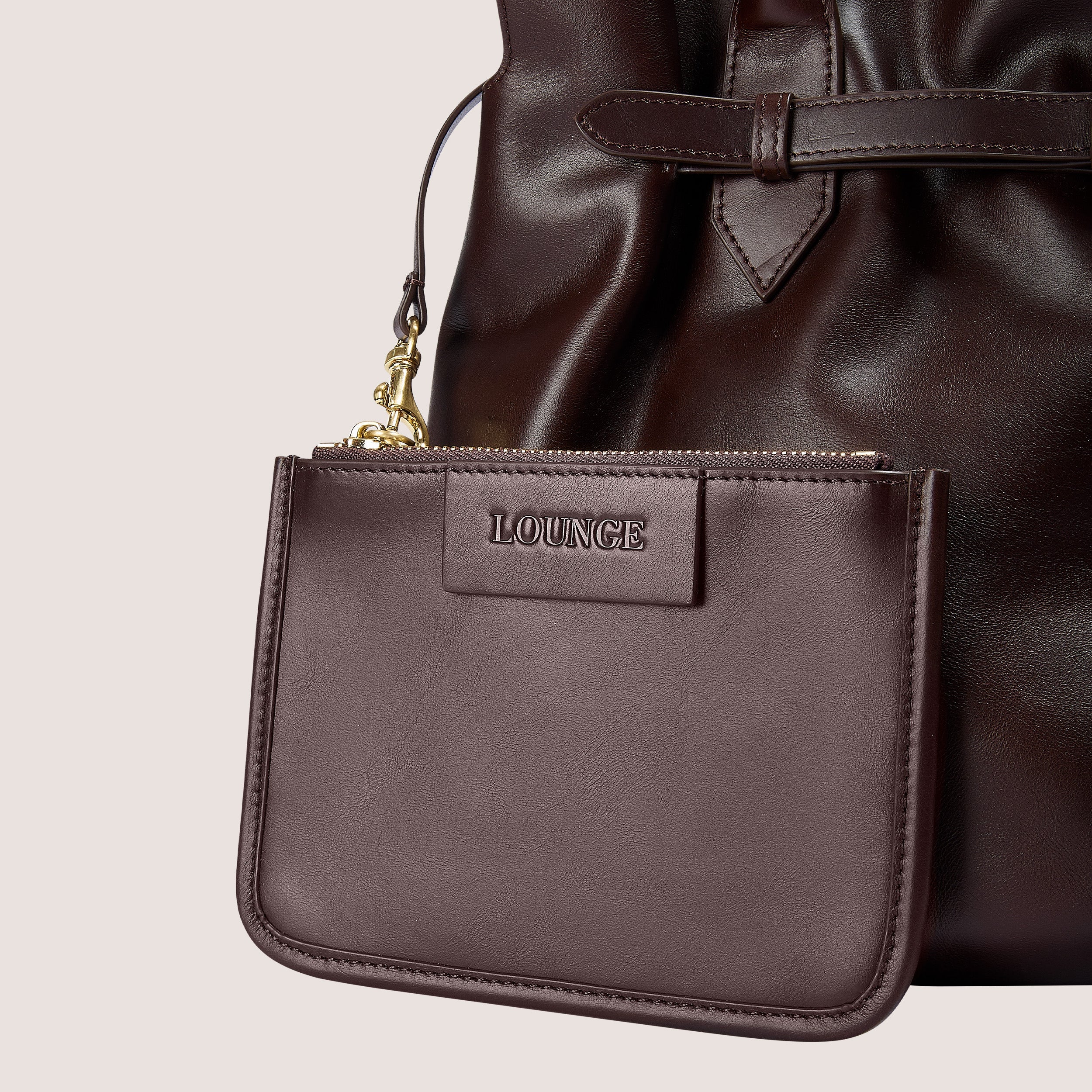 Issie Tote Bag | Issie Tote Bag - Kakao