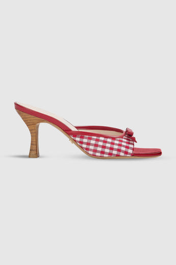 Moxie Kitten Heels - Gingham